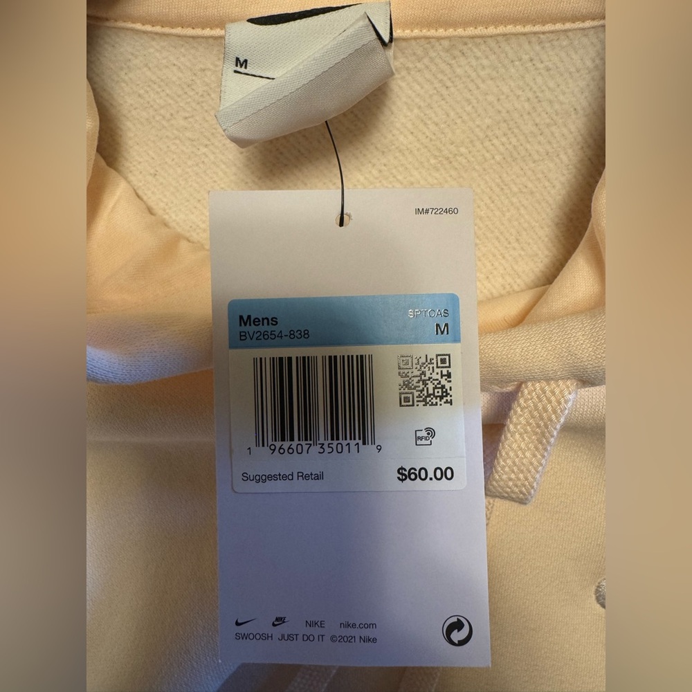 NWT Nike Men's M Nsw Club Hoodie Po Bb Sweatshirt - Picture 11 of 11